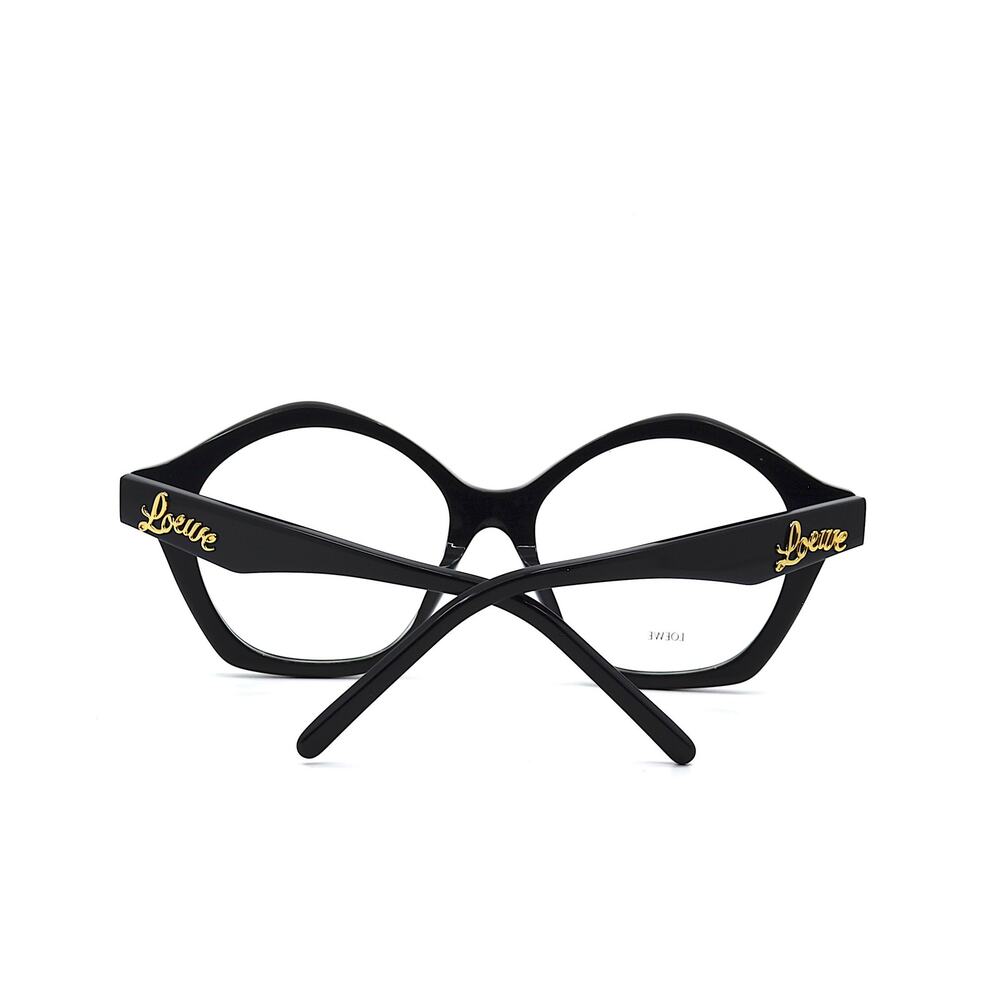 NEW LOEWE LW50053U 001 SHINY BLACK WOMEN'S EYEGLASSES FRAME - Picture 7 of 12
